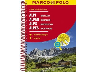 Marco Polo Alpen - Noord Italië Wegenatlas Marco Polo, picture 455795538