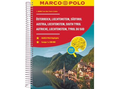 Marco Polo Oostenrijk - Liechtenstein - Zuid-Tirol Wegenatlas MP, picture 455861110