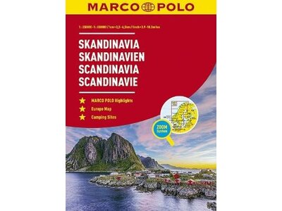 Marco Polo Scandinavië Wegenatlas MP, picture 455863212