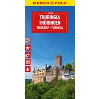 Marco Polo Marco Polo - Wegenkaart 7 Thuringen