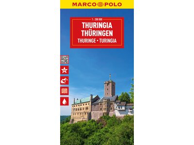 Marco Polo Marco Polo - Wegenkaart 7 Thuringen, picture 456403345