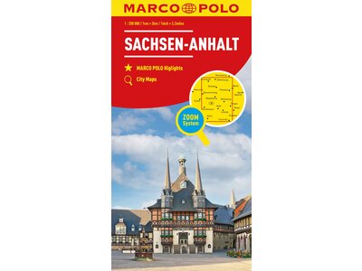 Marco Polo Marco Polo - Wegenkaart 8 Sachsen-Anhalt, picture 456404449
