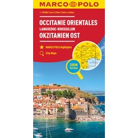 Marco Polo Marco Polo - Wegenkaart Occitanie-Oost, Languedoc-Roussilon