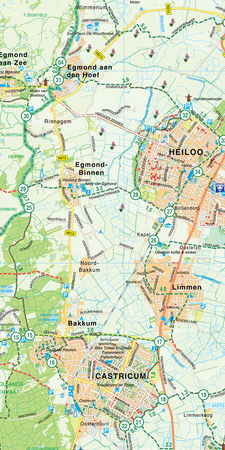 Falk Fietskaart 13. Kop van Holland, picture 466902025