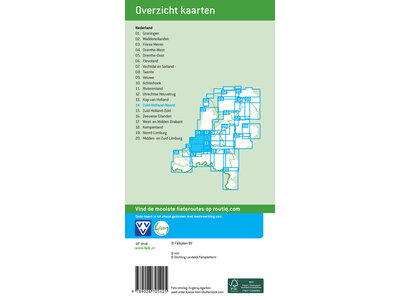 VVV Fietskaart 14. Zuid-Holland-Noord, picture 466903516