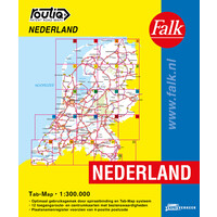 Falk Routiq autokaart Nederland Tab Map