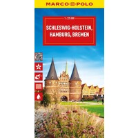Marco Polo Marco Polo - Wegenkaart 1 Sleeswijk-Holstein, Hamburg, Bremen