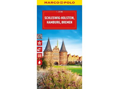 Marco Polo Marco Polo - Wegenkaart 1 Sleeswijk-Holstein, Hamburg, Bremen, picture 474475924