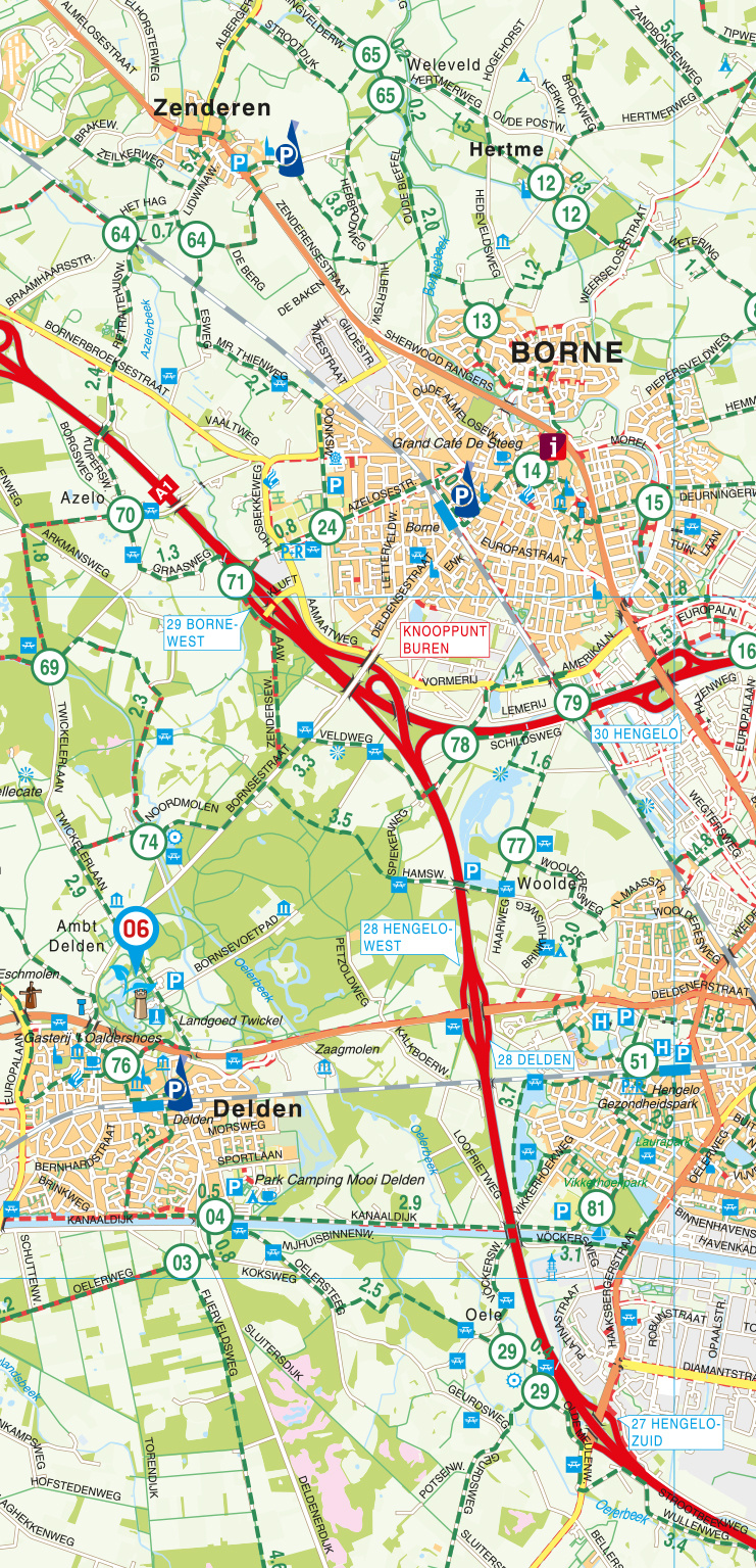VVV Fietskaart 08. Twente, picture 475068853