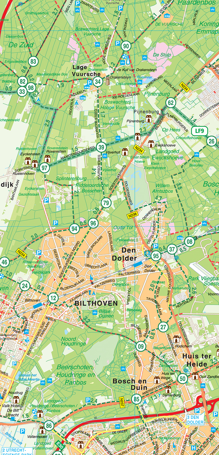 VVV Fietskaart 12. Utrechtse Heuvelrug, picture 478107605