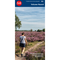 Falk Toeristische Regiokaart M1  Veluwe Noord