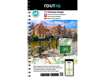 Routiq Routiq Fietsatlas België - Atlas des véloroutes des Belgique, picture 481604317