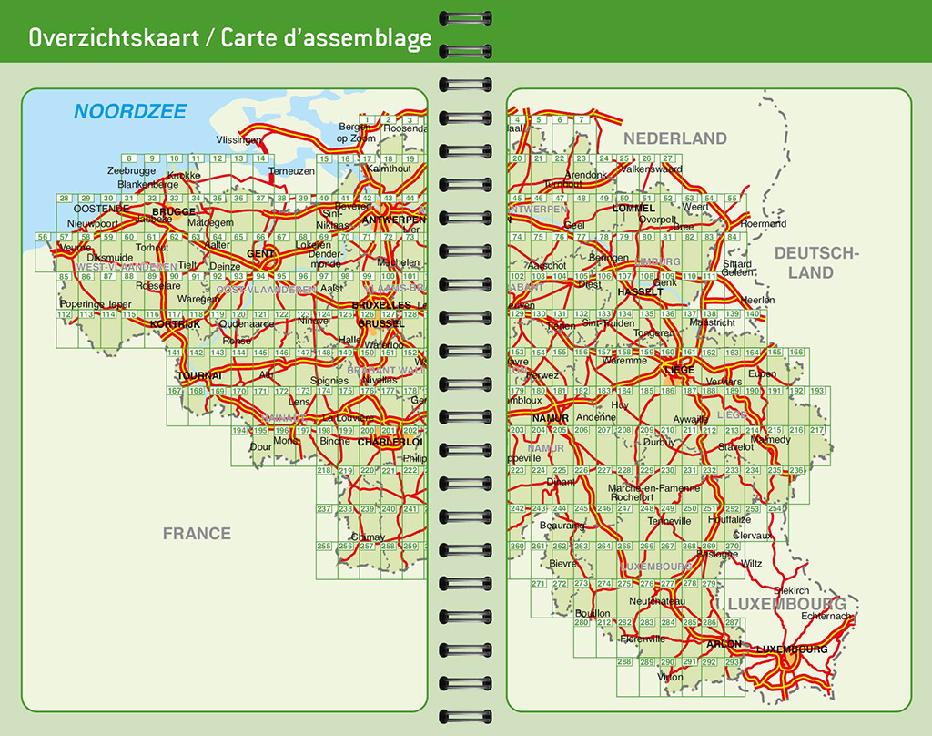 Routiq Routiq Fietsatlas België - Atlas des véloroutes des Belgique, picture 481604324