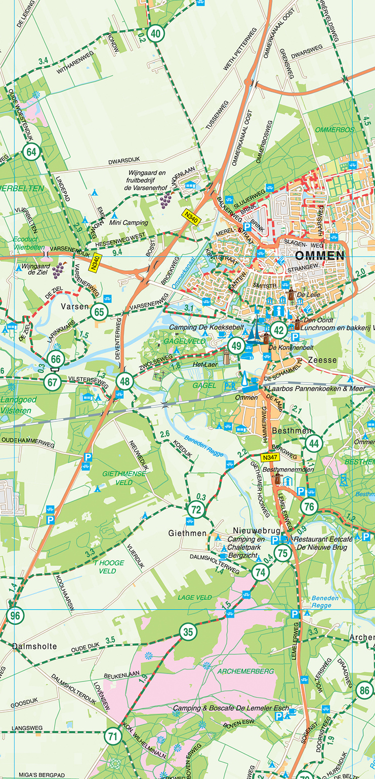 VVV Fietskaart 07. Vechtdal en Salland, picture 483704048