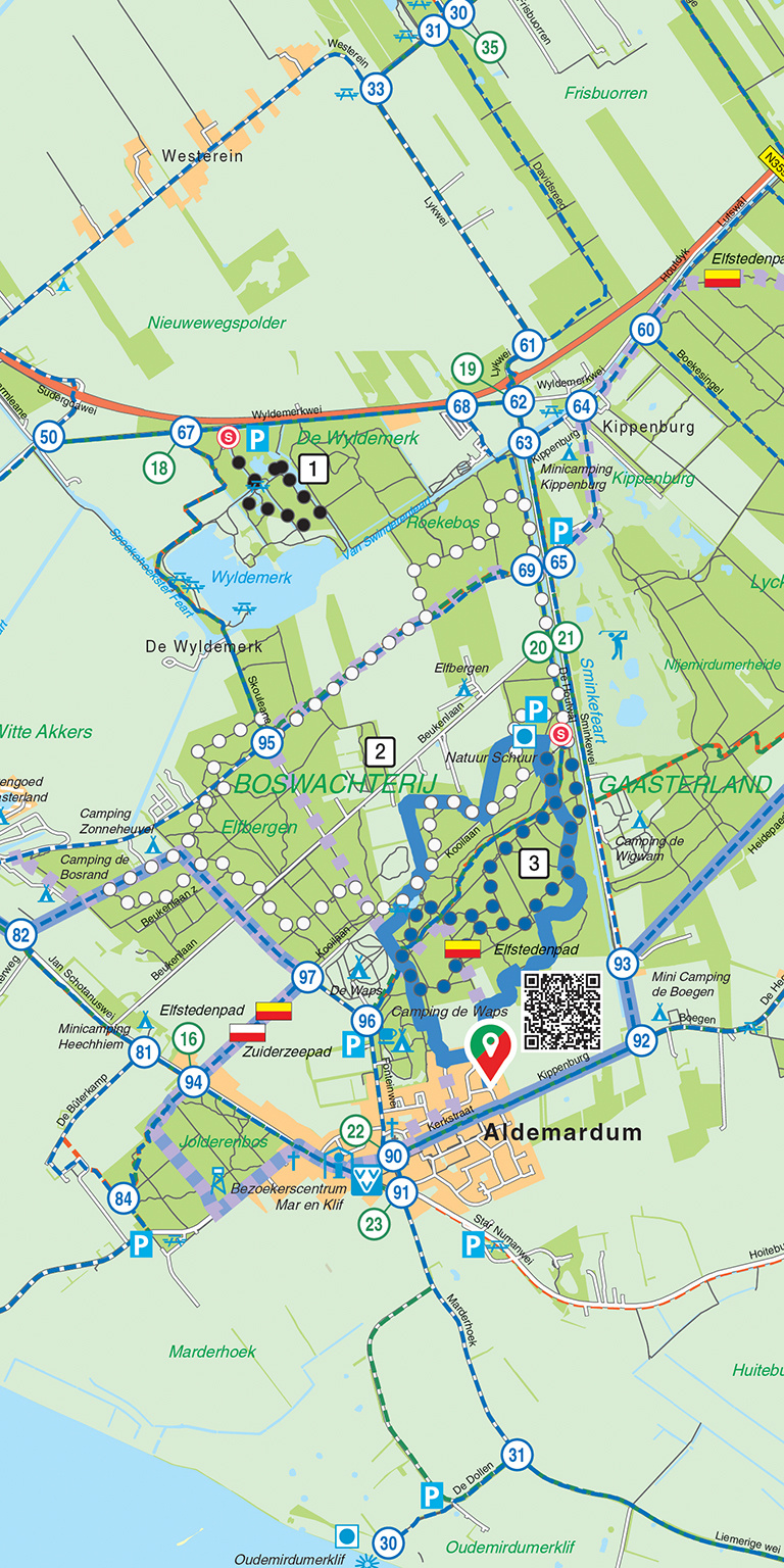 Falk Toeristische Regiokaart N3 Zuid-West Friesland / Gaasterland, picture 483705371