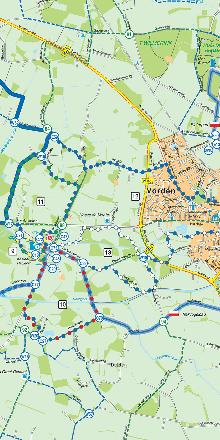 Falk Toeristische Regiokaart M6 Achterhoek-West / Zutphen / Ruurlo / Doesburg, picture 486686466