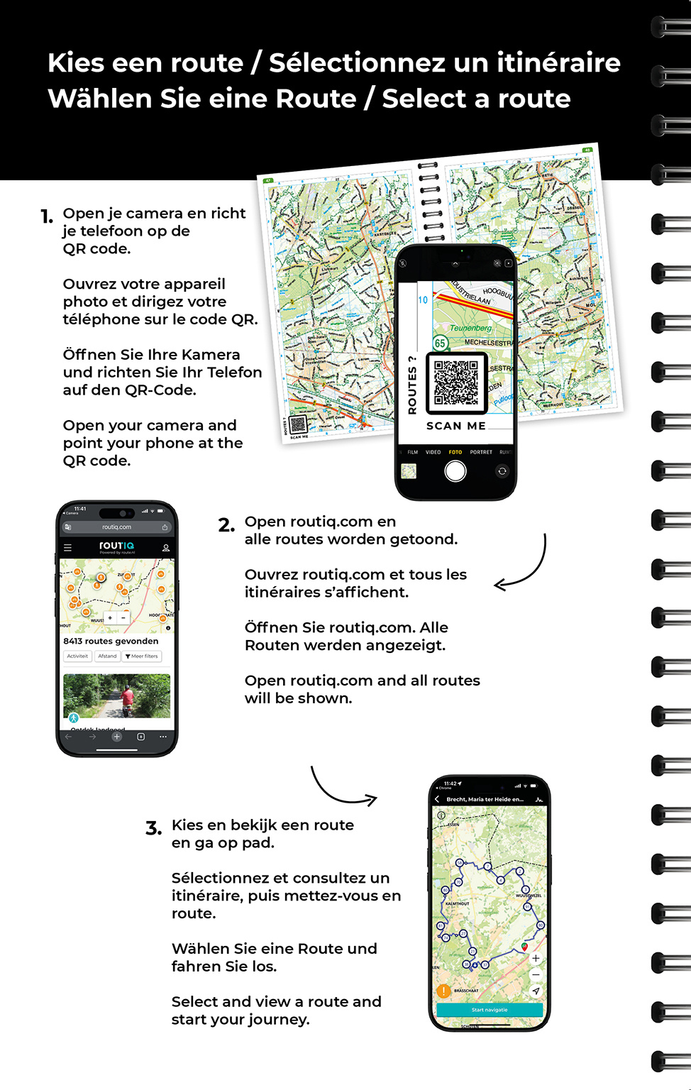 Routiq Routiq Fietsatlas België - Atlas des véloroutes des Belgique, picture 494579049