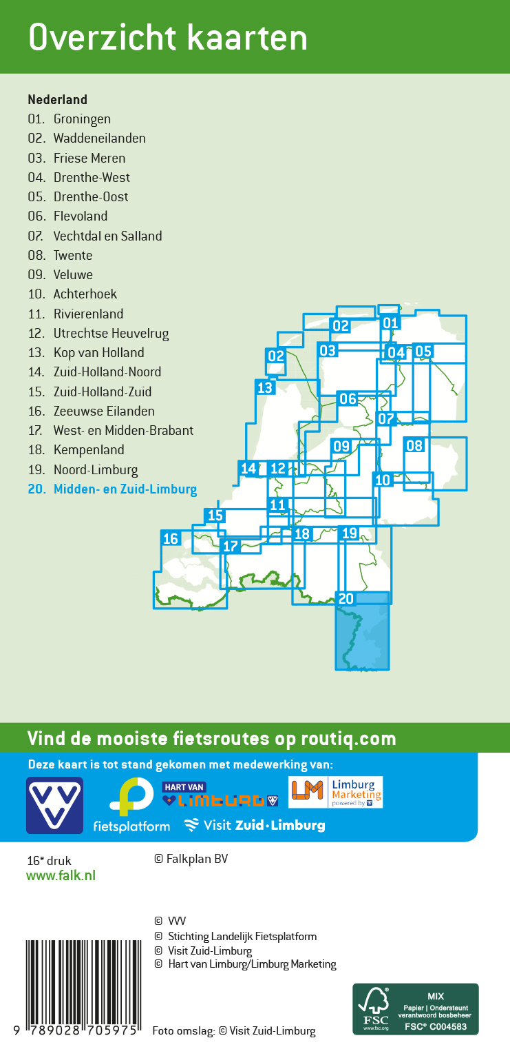VVV Fietskaart 20. Midden- en Zuid-Limburg, picture 495183353