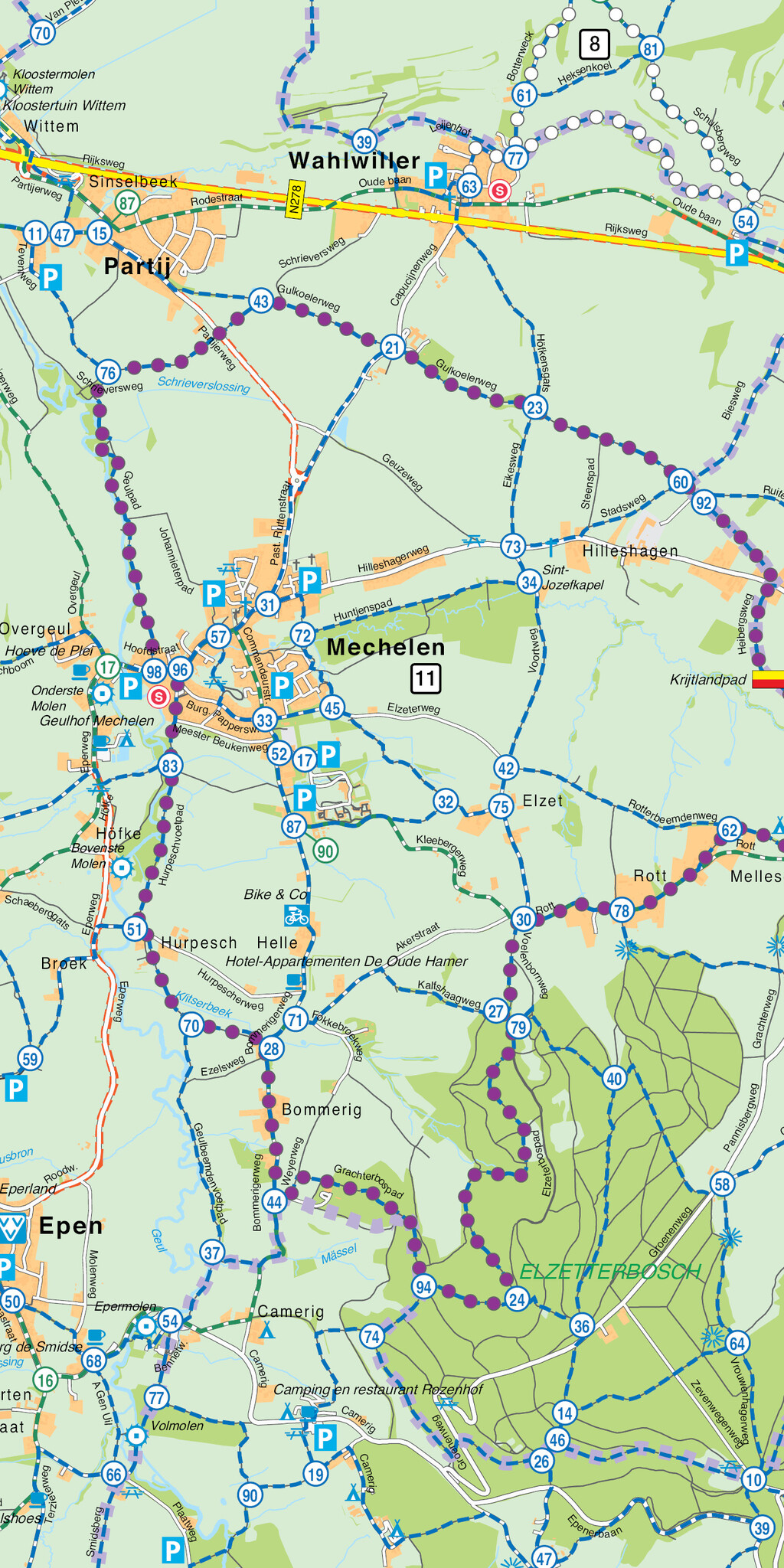 Falk Toeristische Regiokaart Z2 Zuid-Limburg incl. de Voerstreek, picture 496027810