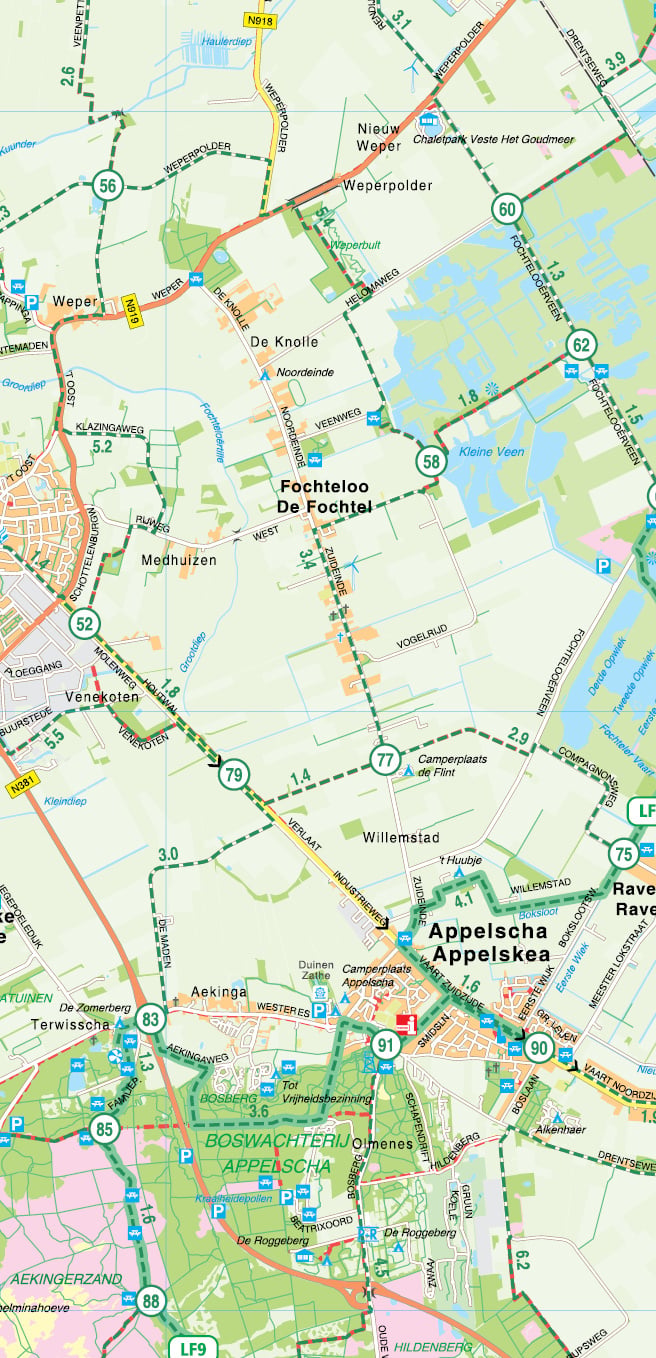 VVV Fietskaart 04. Drenthe-West, picture 499761879