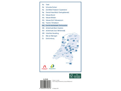 Falk Toeristische Regiokaart M5 Gooi en Vechtstreek incl. de Vuursche, picture 503586509