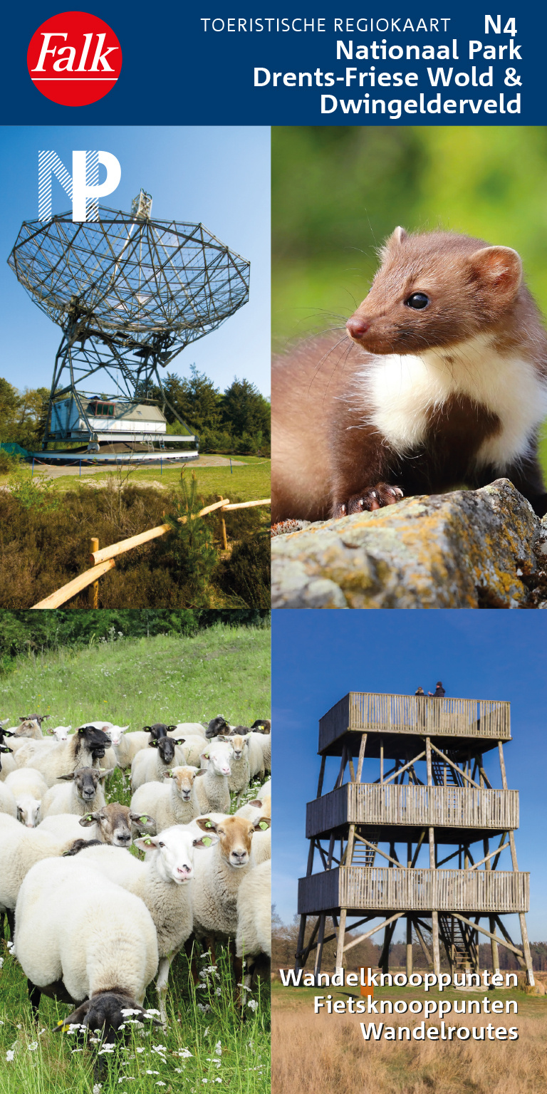 Falk Toeristische Regiokaart N4 Nat. Park Drents-Friese Wold en Dwingelderveld, picture 503589447