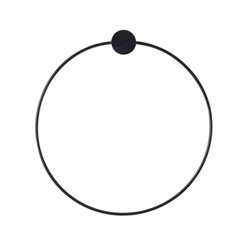 ferm LIVING Towel Hanger - Black ferm LIVING Towel Hanger - Black