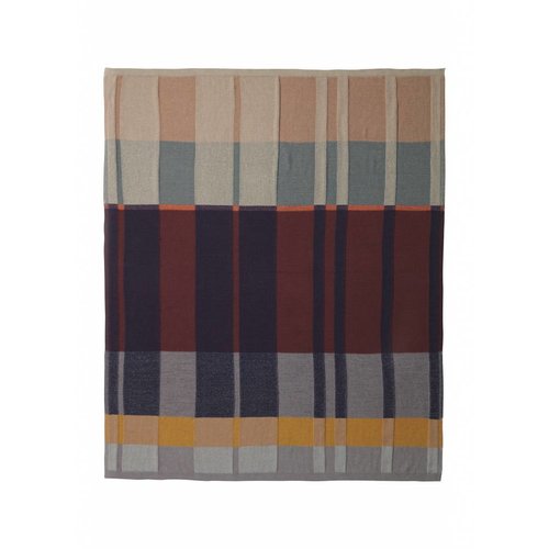ferm LIVING Medley Knit Blanket - Multi ferm LIVING Medley Knit Blanket - Multi
