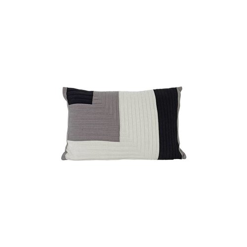 ferm LIVING Angle Knit Cushion - Grey ferm LIVING Angle Knit Cushion - Grey