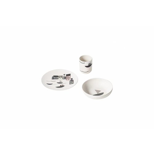 ferm LIVING Seaside Bamboo Dinner Set ferm LIVING Seaside Bamboo Dinner Set