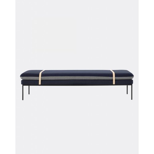 ferm LIVING Turn Daybed - Wool - Harness Leather Straps - 7 Colour Options ferm LIVING Turn Daybed - Wool - Harness Leather Straps - 7 Colour Options
