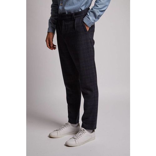 HYMN London 'HAWTHORN' Check Wool Trouser HYMN London 'HAWTHORN' Check Wool Trouser