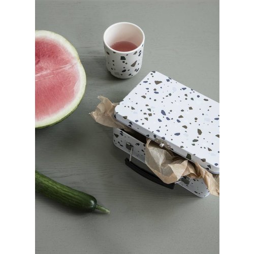 ferm LIVING Lunch Box - Terrazzo - Grey or Rose ferm LIVING Lunch Box - Terrazzo - Grey or Rose