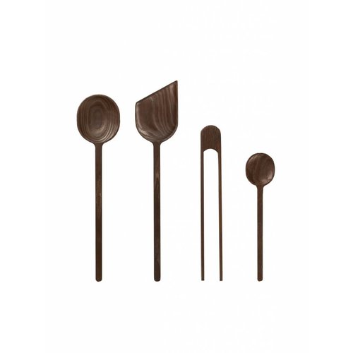ferm LIVING Tomo Set of Wooden Kitchen Tools ferm LIVING Tomo Set of Wooden Kitchen Tools