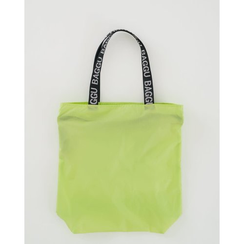 Baggu Ripstop Tote - Lime Green Baggu Ripstop Tote - Lime Green