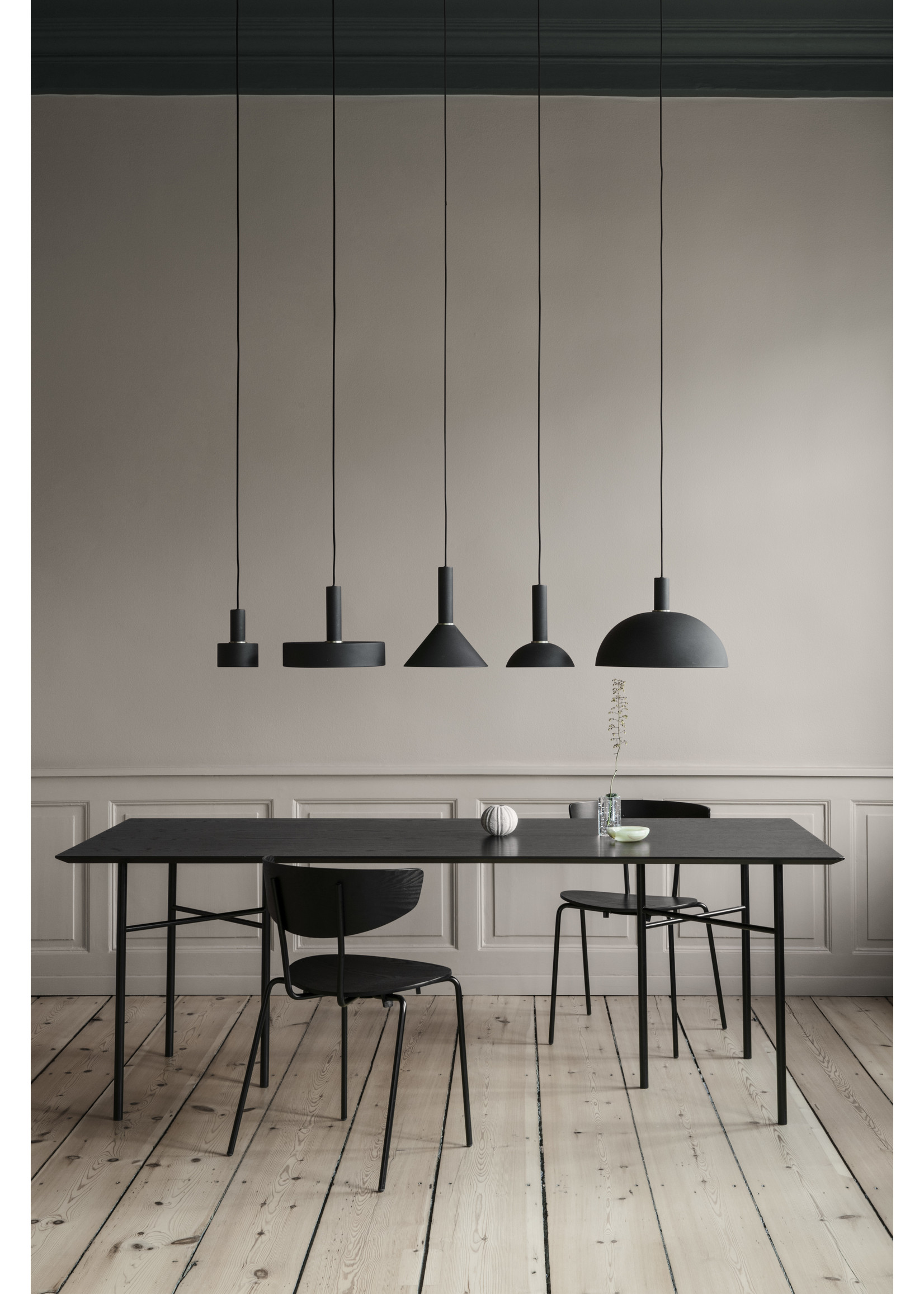 ferm LIVING ferm LIVING Lighting - Dome Shade - Black