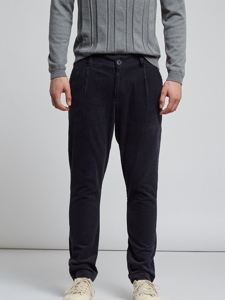 cord tapered trousers
