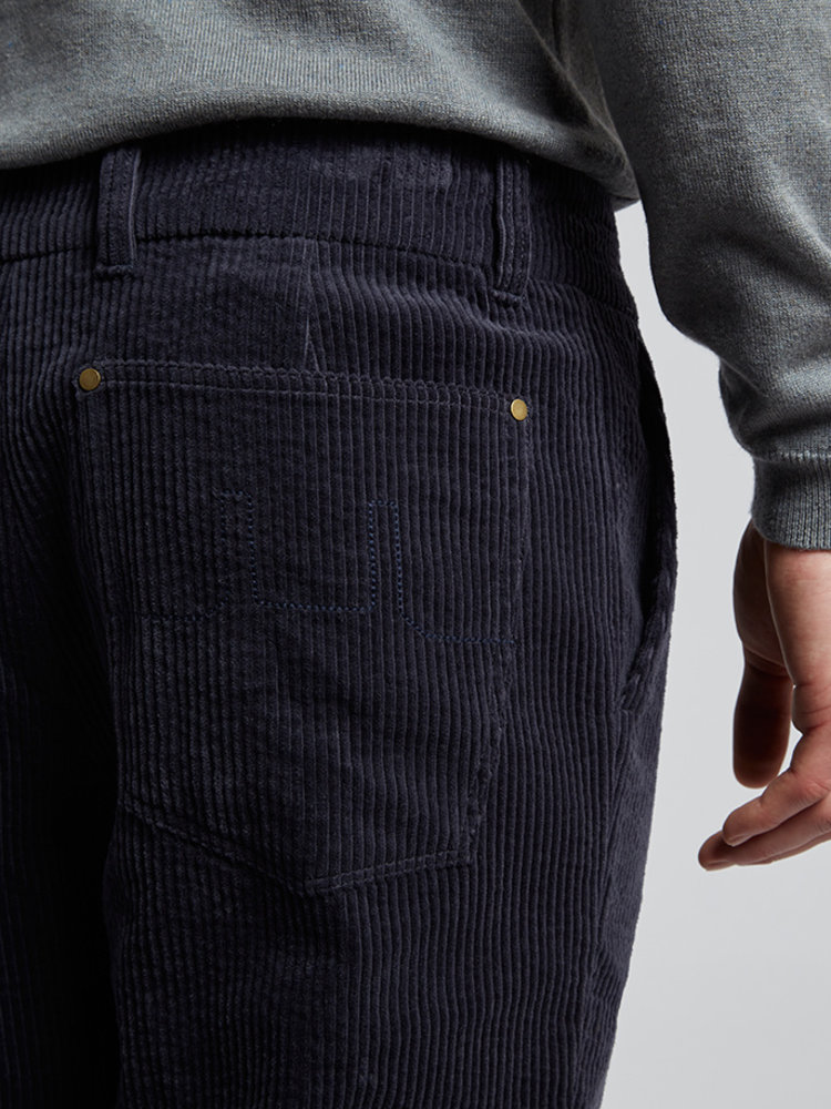 Hymn Boothby Tapered Leg Corduroy Trousers Blue Truce hymn london hymn boothby tapered leg corduroy trousers blue