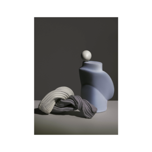 ferm LIVING Nexus 1 Print - Dusty Blue ferm LIVING Nexus 1 Print - Dusty Blue
