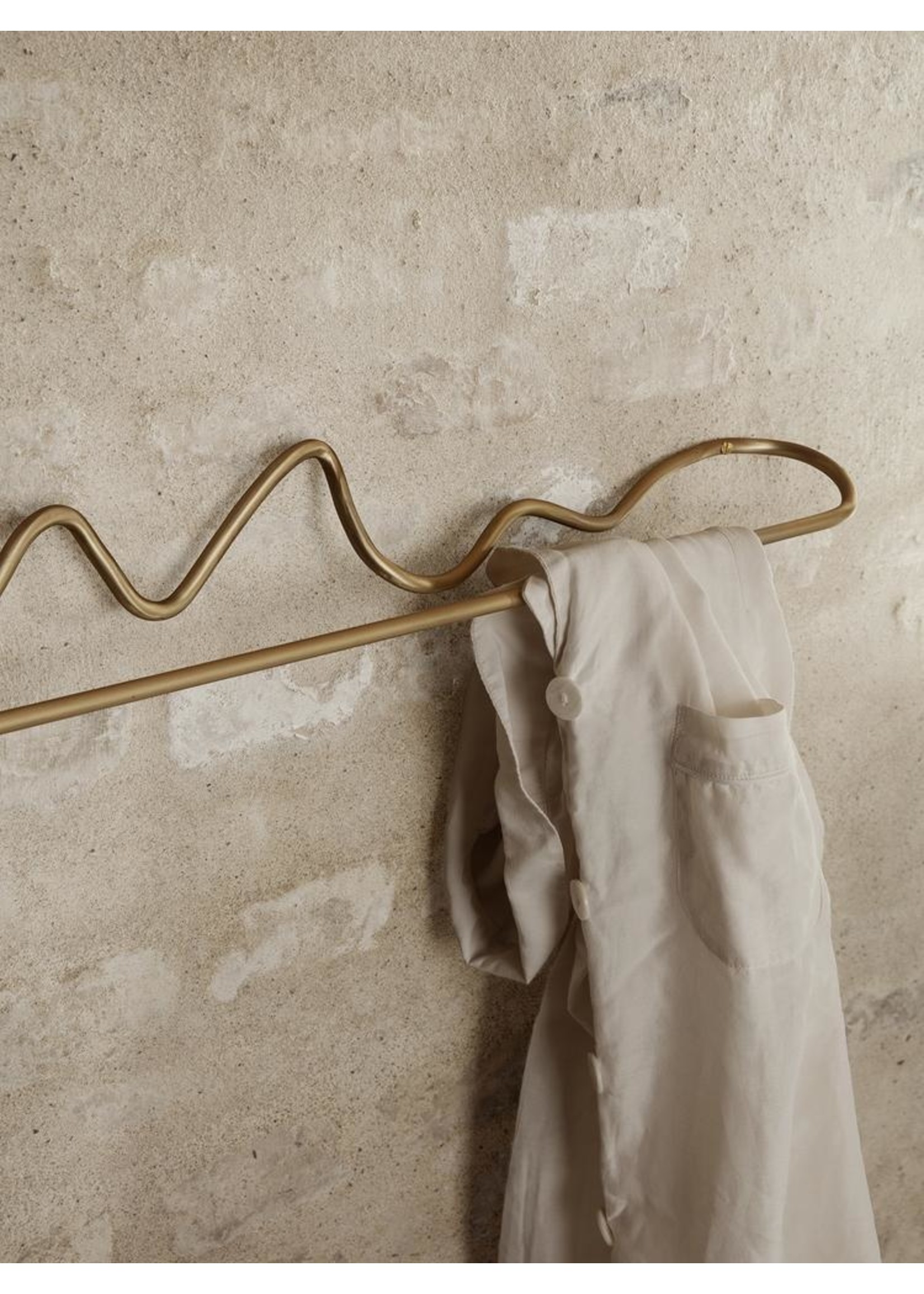 ferm LIVING ferm LIVING Curvature Towel Hanger - Brass