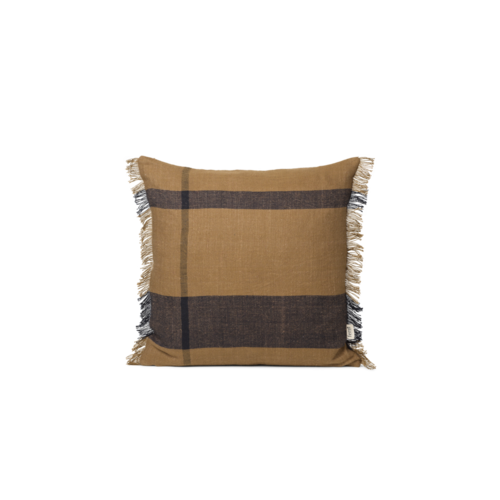 ferm LIVING Dry Cushion - Sugar Kelp/Black ferm LIVING Dry Cushion - Sugar Kelp/Black