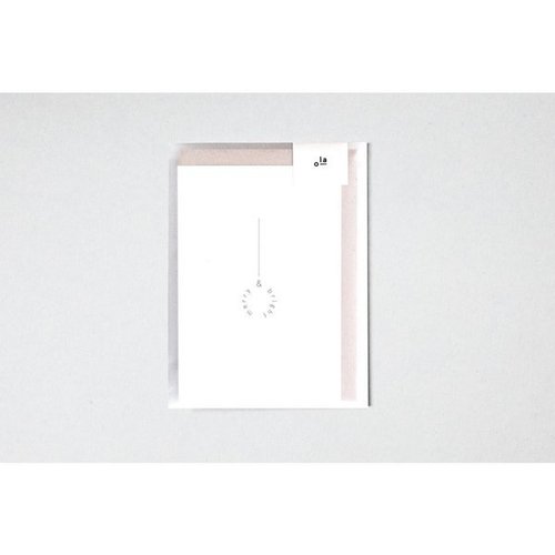 Ola Foil Blocked Cards: Merry & Bright Print Pack of 6 Ola Foil Blocked Cards: Merry & Bright Print Pack of 6