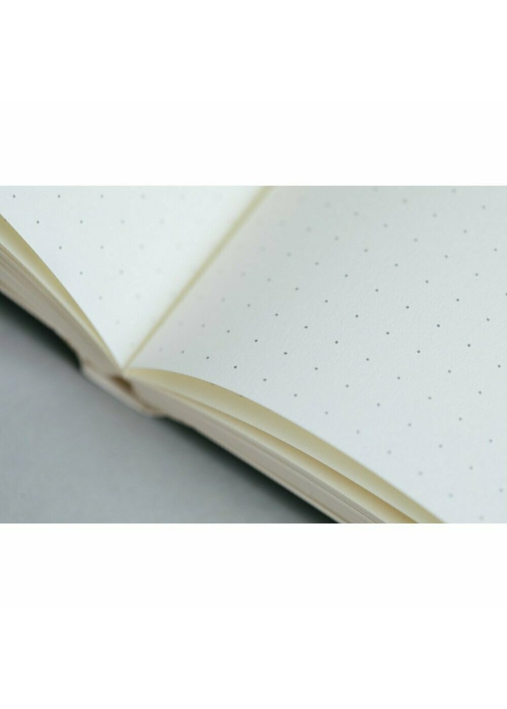 Ola Ola A5 Layflat Notebook dotted pages - Alma print in Salvia Blue