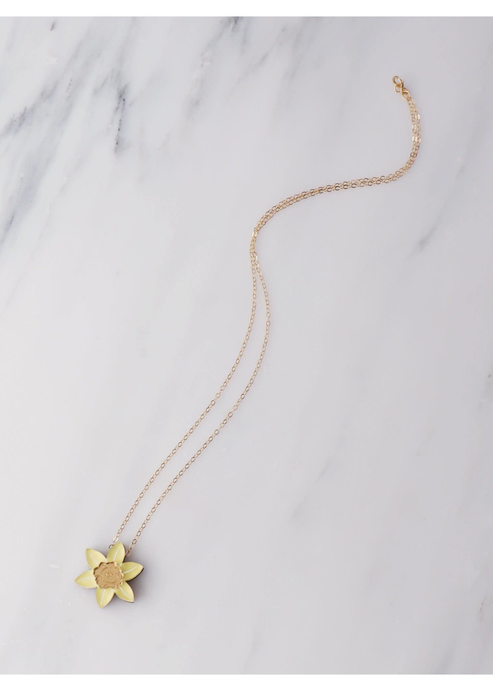 Wolf & Moon Wolf & Moon Daffodil Necklace
