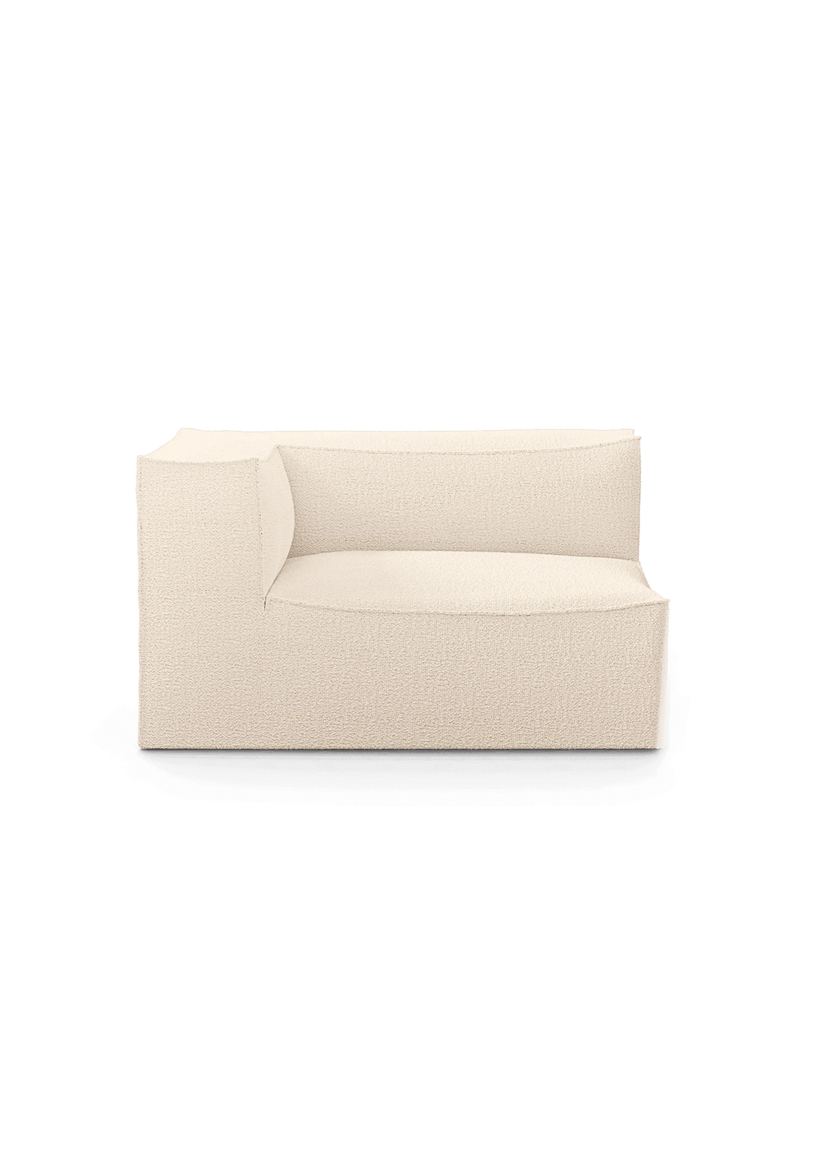 ferm LIVING Ferm Living Catena Modular Sofa - Small - Wool Boucle