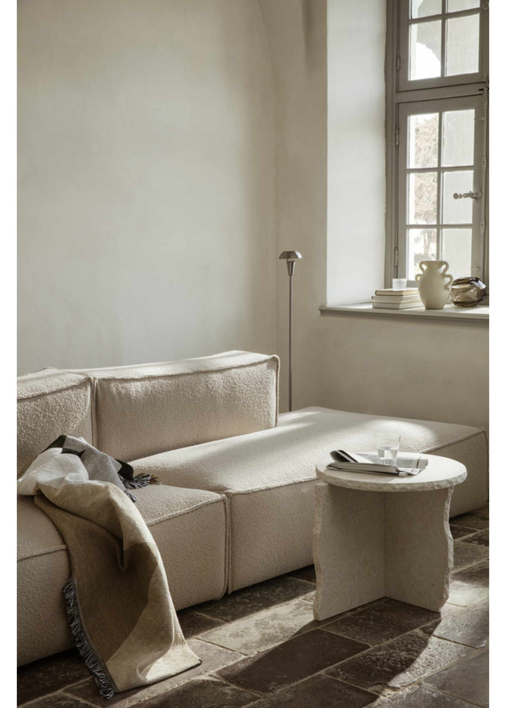 ferm LIVING Ferm Living Catena Modular Sofa - Small - Wool Boucle