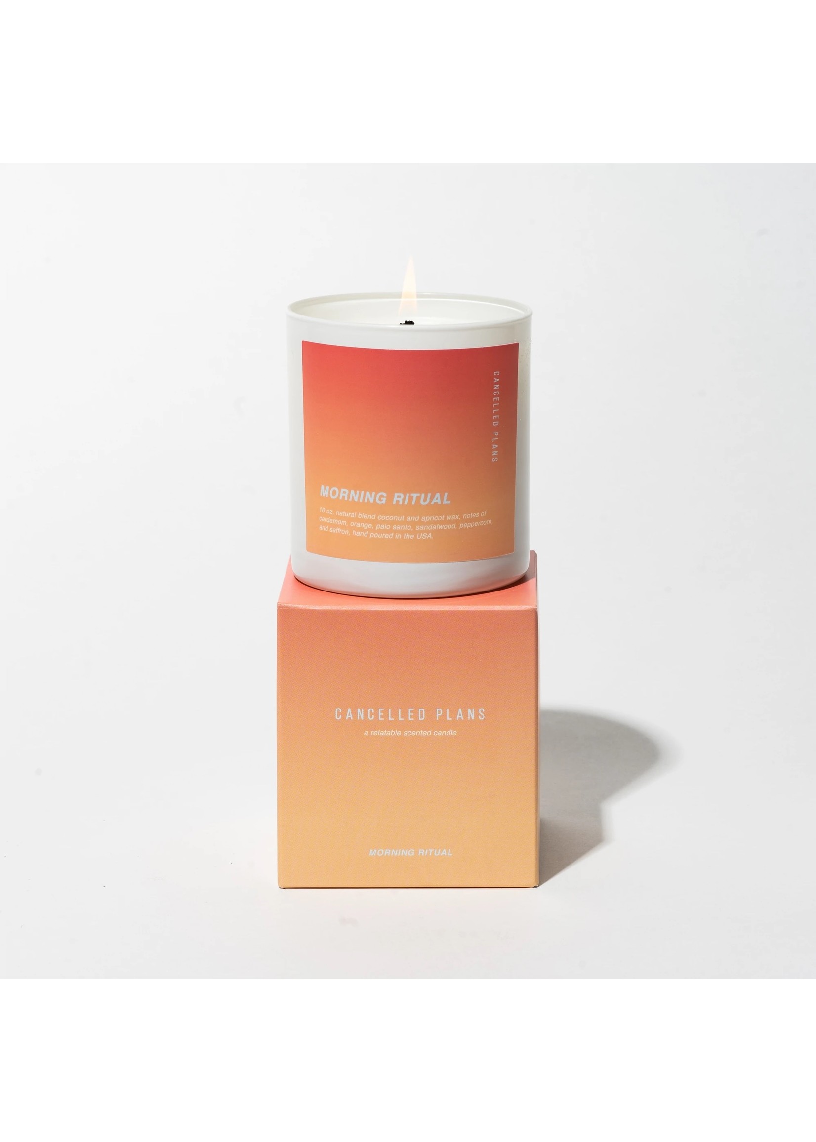 Cancelled Plans Morning Ritual Candle