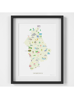 Holly Francesca Map of Snowdonia A4