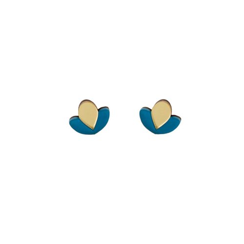 Wolf & Moon Bloom Studs Wolf & Moon Bloom Studs
