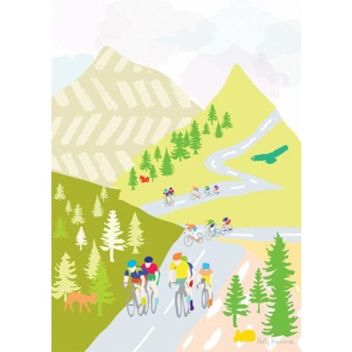 Holly Francesca Cycling in the Mountains A4 Holly Francesca Cycling in the Mountains A4